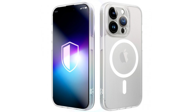 3mk Misty MagCase for iPhone 15 Pro Max - White