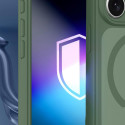 3mk Misty MagCase for iPhone 14 - green
