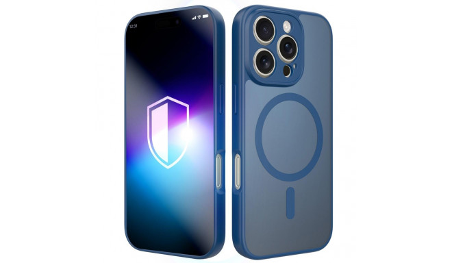 3mk Misty MagCase for iPhone 16 Pro Max - Blue