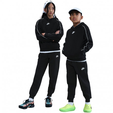 Nike Sportswear laste dressikomplekt HQ9318 010 Club Fleece, must