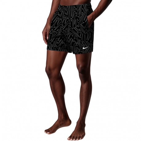 Nike ujuspüksid breaker tossed swoos 5" volley NESSG572 001, must