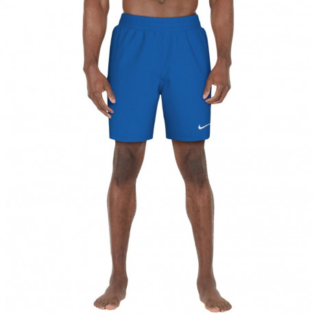 Spodenki kąpielowe Nike Essential 7 niebieskie NESSF559 494 L
