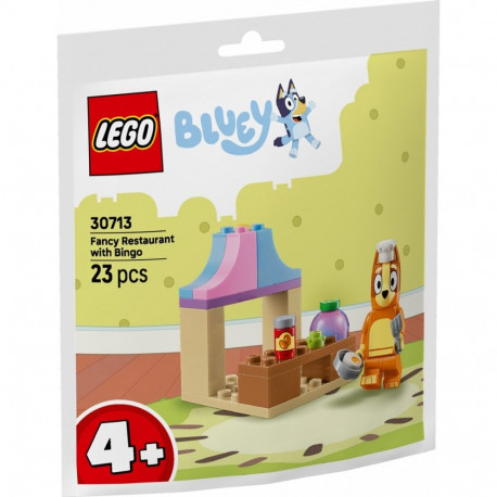 Blocks Bluey 30713 Fancy Restaurant with Bingo
