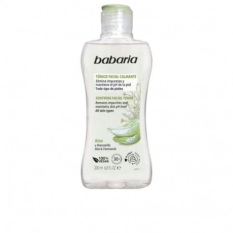 BABARIA ALOE VERA tonico facial calmante 300 ml