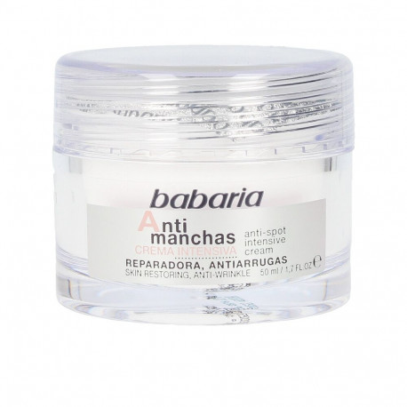 BABARIA ANTIMANCHAS crema intensiva antiedad noche 50 ml
