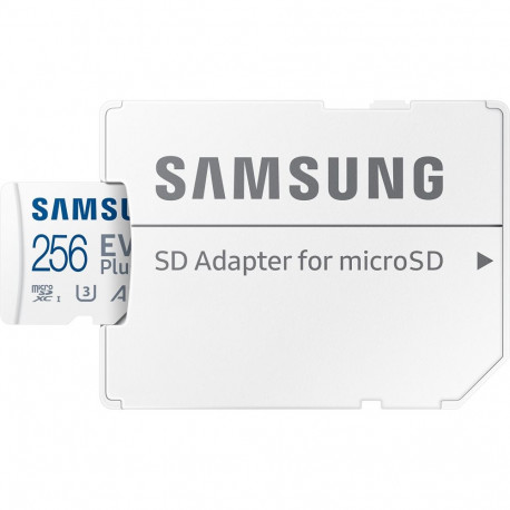 Mälukaart Samsung 256GB EVO Plus MicroSD+adapter
