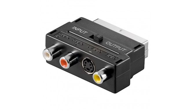 Goobay SCART-adapter sisend/väljund pistik 21-pin