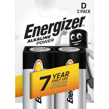 Energizer patarei Alkaline Power D CHP2