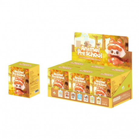 Q.KID pehme tegelasega pimepakk - Animal Preschool