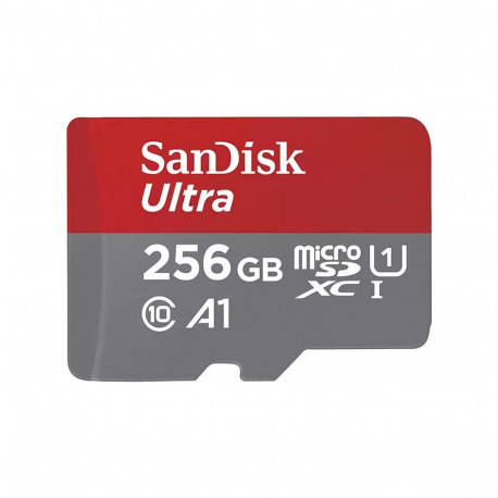 Sandisk microSDXC mälukaart Ultra 256GB ja adapter