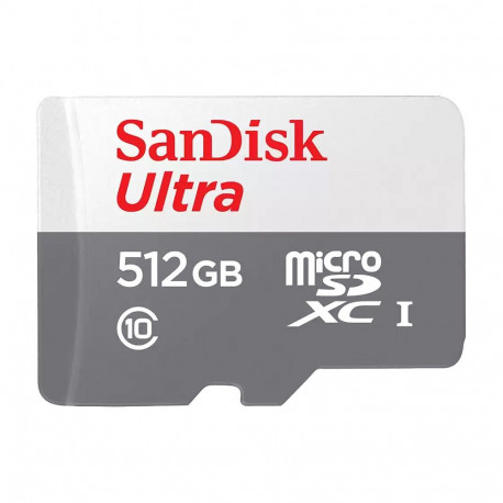CARD mälukaart 512GB ultrakerge, valge/hall
