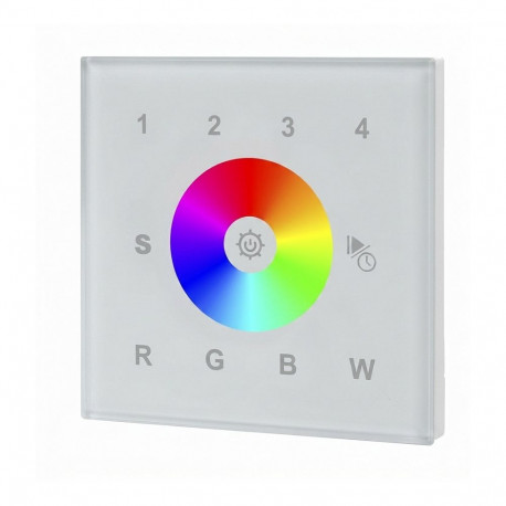 Synergy 21 LED Serie EOS 03 DMX512 RGB-W valge seinalüliti +WiFi