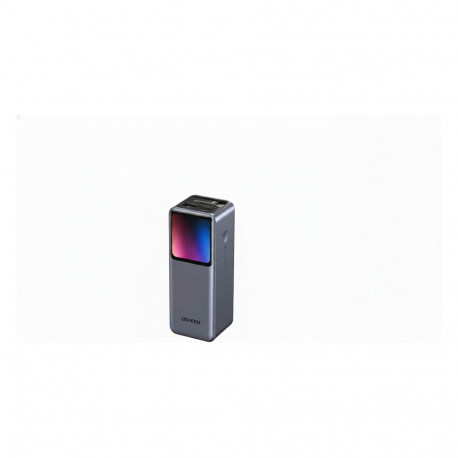 Ugreen akupank PB726 20000mAh 165W 2x USB-C 1x USB-A väljatõmmatav USB-C kaabel TFT-ekraan