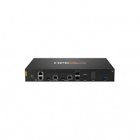 "Aruba Networking 9106 RW 2x SFP+ 2x Combo 2x PoE Hybrid Gateway EU"