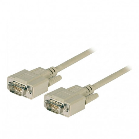"EFB Datenkabel seriell 1:1, 2x DSub 9, St.-St., 10,0m, beige"
