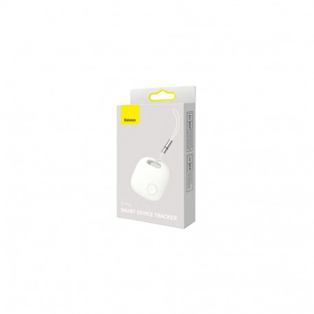 Baseus Home Intelligent T2 Pro Keychain Wireless Key and Other Object Finder BT 5.0 White (FMTP00000