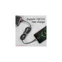 Baseus Type-C Cafule Cable 3A 1m Red + Black (CATKLF-B91)