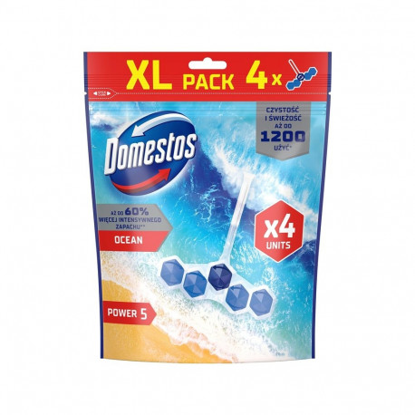 TOILET CLEANER DOMESTOS OCEAN 4X55G
