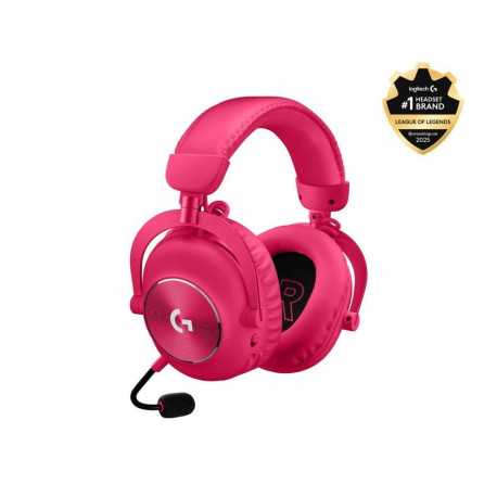 Logitech HEADSET G PRO X 2 GAMING/PINK 981-001275