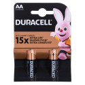 Batteries - Duracell Basic AA/LR6 K2 - Socket Plate 2 pcs.