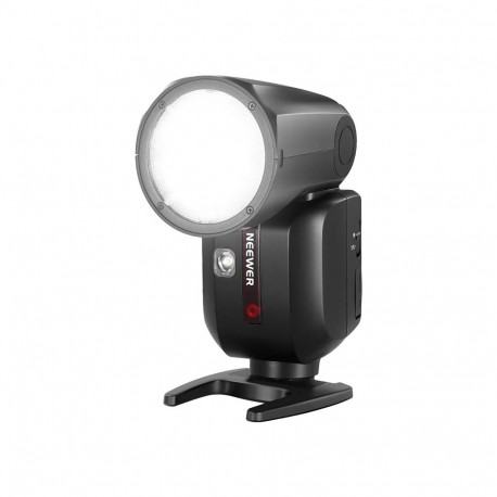Camera Flash - Neewer Z2-C TTL Speedlite 76Ws HSS 1/8000s Dual LED Modeling Light Black