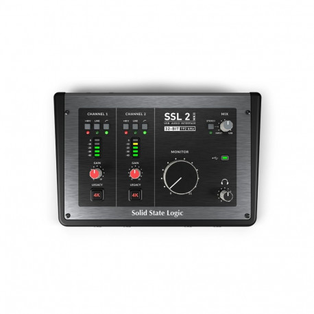 Audio Interface - Solid State Logic SSL2 MKII 2x2 USB-C, 192 kHz, Phantom Power