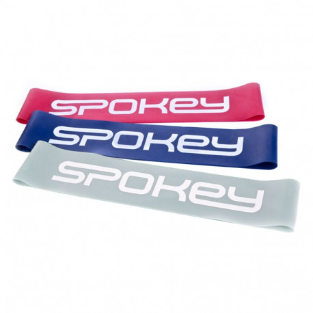 Zestaw mini gum Fitness Rubber Spokey 50x5 cm Flex Set 921007