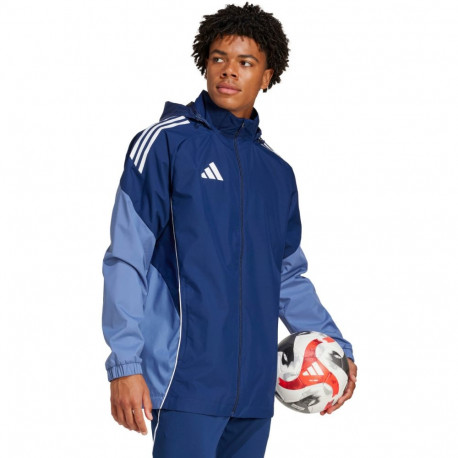 Adidas meeste jope Tiro 25 Competition All-Weather JI6543, tumesinine