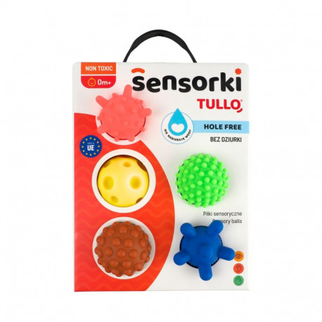 Piłki sensoryczne kształty 5 szt. Tullo REF800