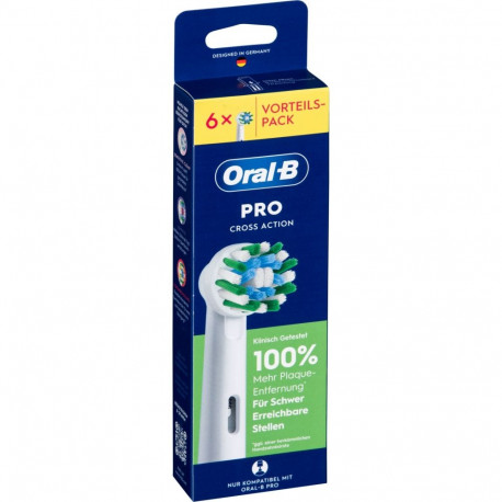 Oral-B Toothbrush Heads Pro CrossAction 6 pcs.