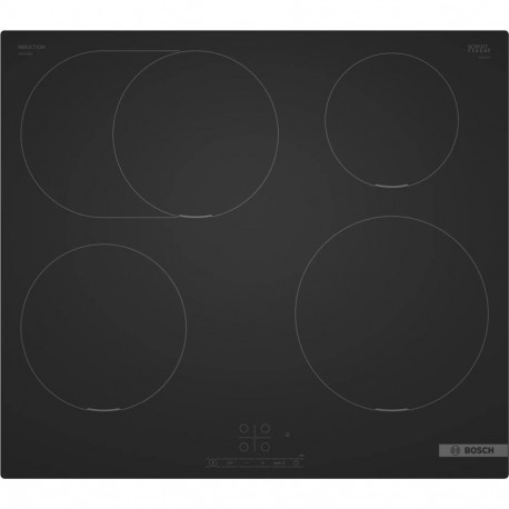 Bosch induktsioonpliidiplaat PIF61ABB5E integreeritav 60cm 4-tsooniline, must