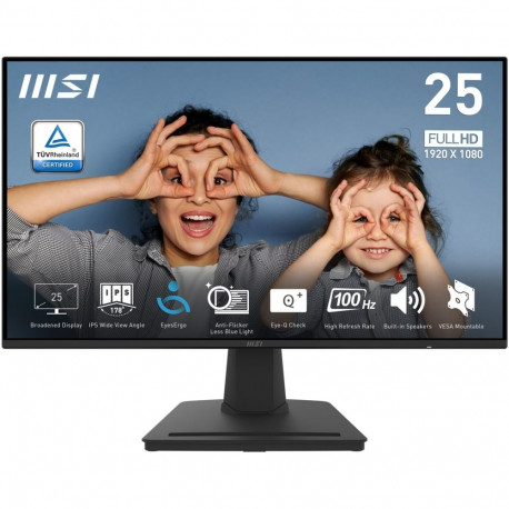 MSI monitor PRO MP252 62.2cm (24.5") 1920 x 1080 full hd led, must
