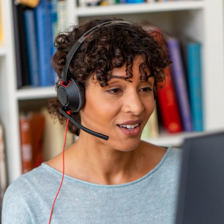 Poly Blackwire 5220 USB-C zertifiziert fĂĽr Skype/MS Teams