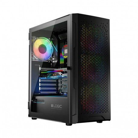 Logic korpus ARAMIS ARGB MINIDI USB 3.0, must