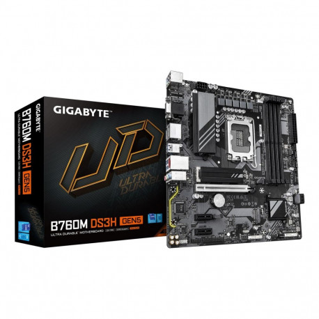 GIGABYTE emaplaat B760M DS3H GEN5, Intel Core'i 14. põlvkonna protsessorite tugi, 6+2+1-faasiline di