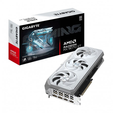 GIGABYTE Radeon RX 9070 XT GAMING OC ICE 16G Graphics Card - 16GB GDDR6, 256bit, PCI-E 5.0, 3060 MHz