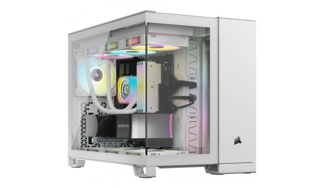 Corsair 2500X RGB Micro Tower White