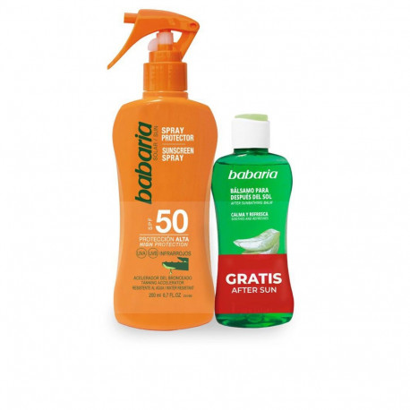 BABARIA päikesekreem aloega SPF50 komplekt 2pz