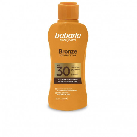 BABARIA päikesekaitselosjoon päikesesõpradele mõeldud 100ml, pronks
