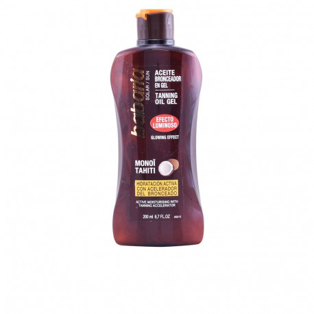 BABARIA päevitusõli särav SPF0 200ml