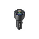 Autolaadija Swissten 2xUSB-C 1m