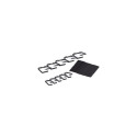 APC NetShelter Cable Management, Rings, Set of 5 small and 5 large, Black