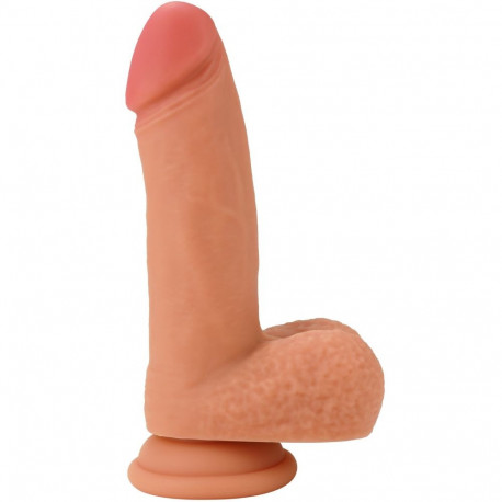 Realistic dildo vedelsilikoon 18cm