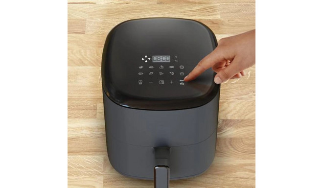 TEFAL | Air Fryer | EY245B10 Easy Fry Max | Power 1500 W | Capacity 5 L | Dark Gray
