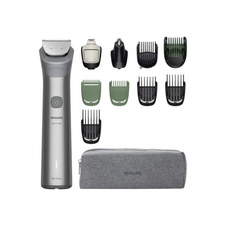 Philips trimmer 5000 series MG5941/15 kõik-ühes juhtmevaba märg ja kuiv 13 pikkuseastet, helehall