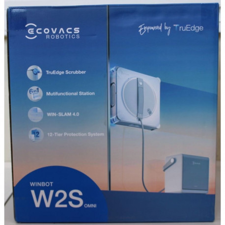 Ecovacs SALE OUT. | Window Cleaning Robot | WINBOT W2S OMNI | Corded | 8000 Pa | White | SCRATCHED I