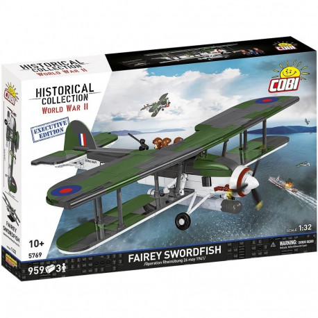 Klotsikomplekt Fairey Swordfish eriväljaanne 959-osaline