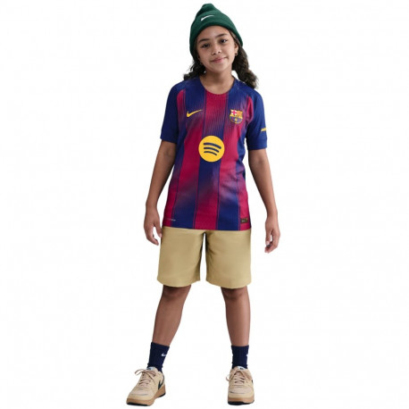 Nike laste t-särk HJ5216 456 FC Barcelona 2025/26 kodumängu XL, tumesinine-bordoopunane