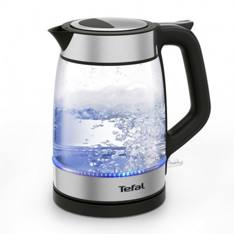 Tefal veekeetja 1.7L, must/läbipaistev