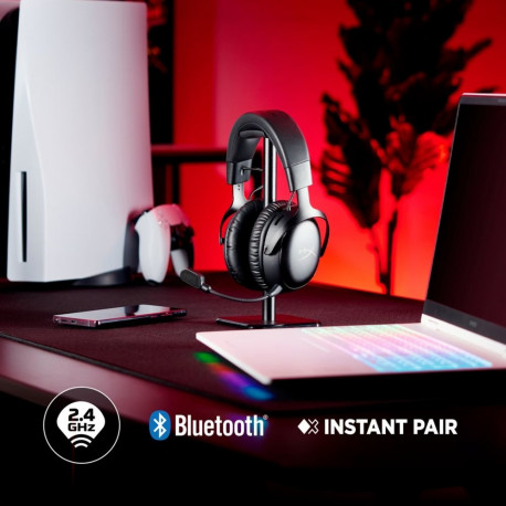 HyperX mänguri kõrvaklapid Cloud III S Wireless, must-punane